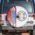 Paraguay Football Spare Tire Cover La Albirroja Soccer - Road To Champion