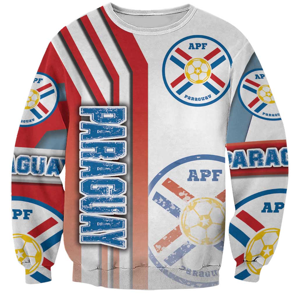 Paraguay Football Sweatshirt La Albirroja Soccer - Road To Champion