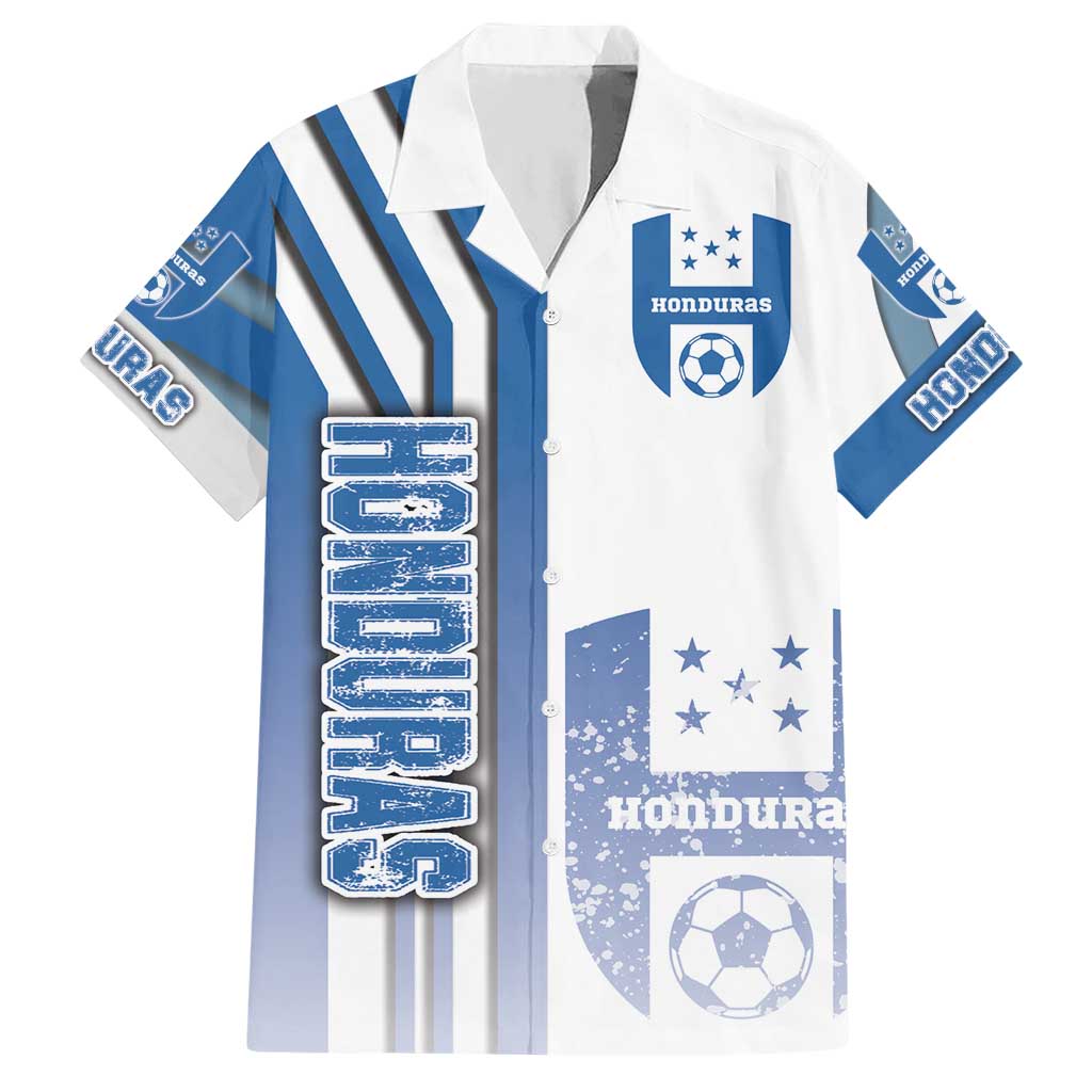 Honduras Football Hawaiian Shirt Los Catrachos Soccer - Road To Champion