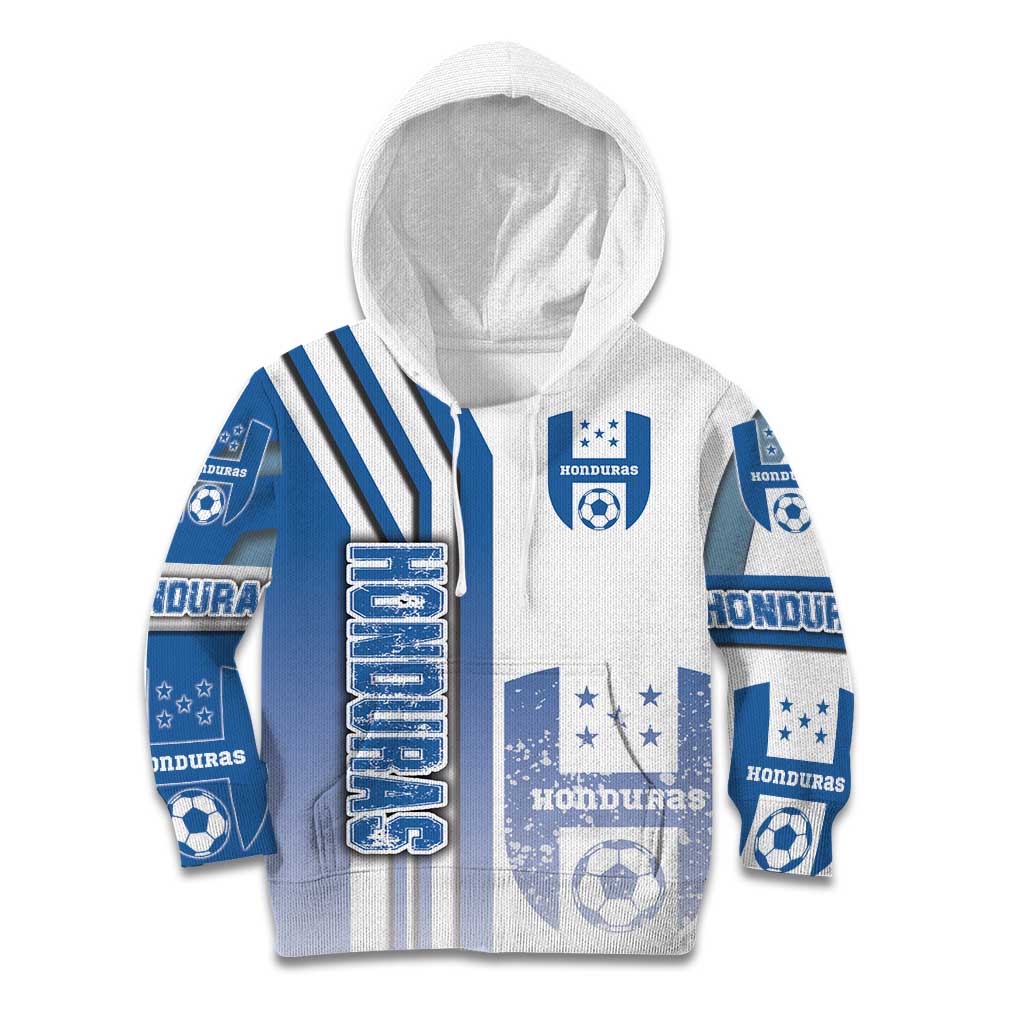 Honduras Football Kid Hoodie Los Catrachos Soccer - Road To Champion