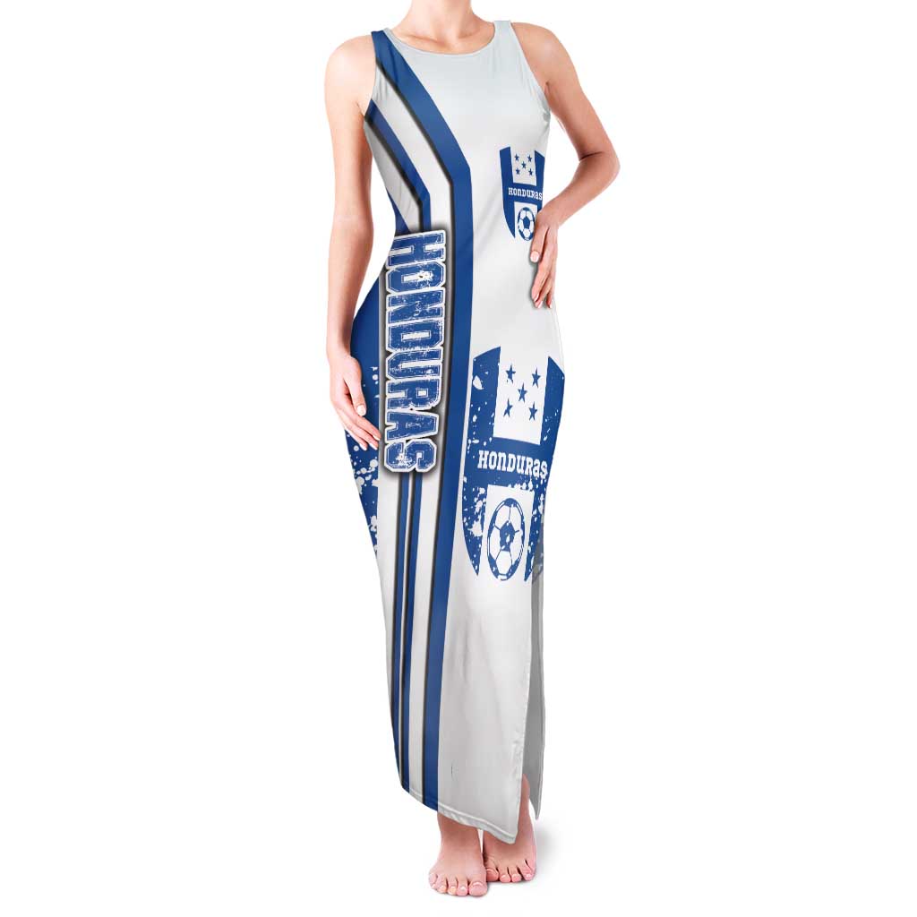 Honduras Football Tank Maxi Dress Los Catrachos Soccer - Road To Champion