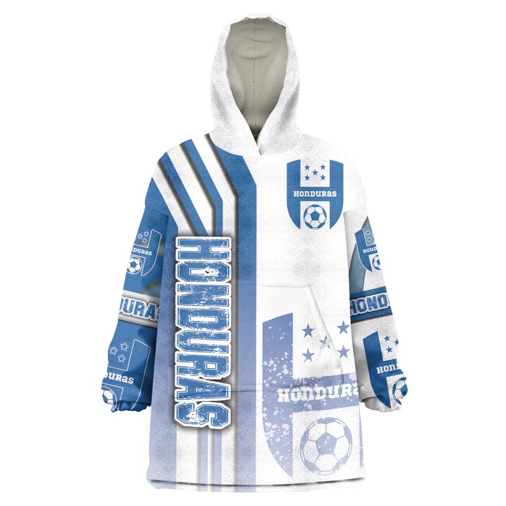 Honduras Football Wearable Blanket Hoodie Los Catrachos Soccer - Road To Champion