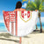 Peru Football Beach Blanket La Bicolor Soccer - Road To Champion