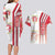 Peru Football Couples Matching Long Sleeve Bodycon Dress and Hawaiian Shirt La Bicolor Soccer - Road To Champion