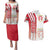 Peru Football Couples Matching Puletasi and Hawaiian Shirt La Bicolor Soccer - Road To Champion