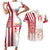 Peru Football Couples Matching Short Sleeve Bodycon Dress and Hawaiian Shirt La Bicolor Soccer - Road To Champion