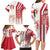 Peru Football Family Matching Long Sleeve Bodycon Dress and Hawaiian Shirt La Bicolor Soccer - Road To Champion