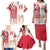 Peru Football Family Matching Puletasi and Hawaiian Shirt La Bicolor Soccer - Road To Champion