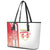 Peru Football Leather Tote Bag La Bicolor Soccer - Road To Champion