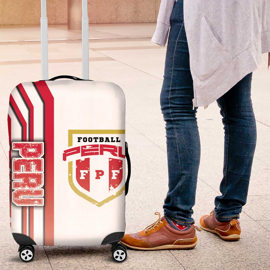 Peru Football Luggage Cover La Bicolor Soccer - Road To Champion