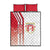 Peru Football Quilt Bed Set La Bicolor Soccer - Road To Champion