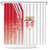 Peru Football Shower Curtain La Bicolor Soccer - Road To Champion