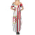 Peru Football Summer Maxi Dress La Bicolor Soccer - Road To Champion