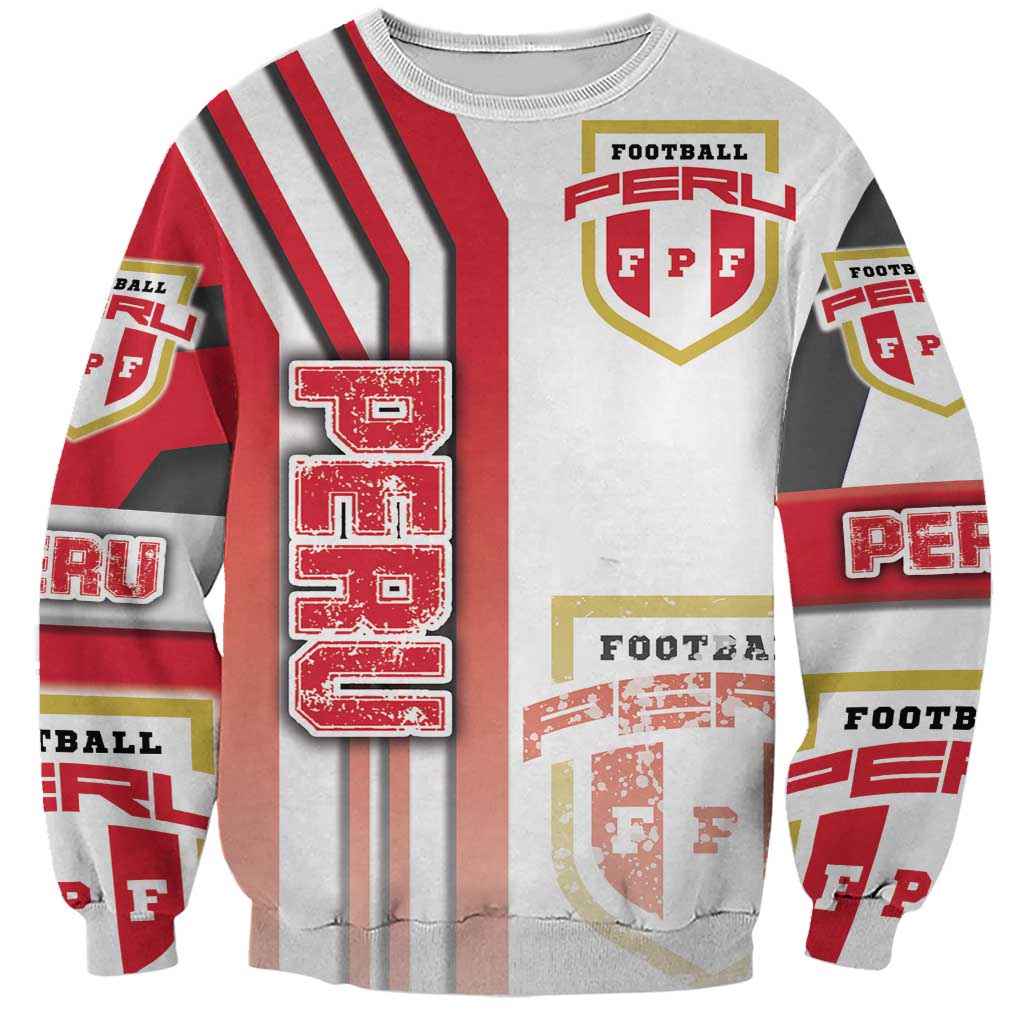 Peru Football Sweatshirt La Bicolor Soccer - Road To Champion