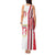 Peru Football Tank Maxi Dress La Bicolor Soccer - Road To Champion