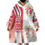 Peru Football Wearable Blanket Hoodie La Bicolor Soccer - Road To Champion