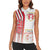 Peru Football Women Sleeveless Polo Shirt La Bicolor Soccer - Road To Champion