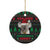 Cute Koala Ceramic Ornament Koalified Christmas Addict - Wonder Print Shop