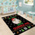 Guinea Pig Christmas Area Rug Be Jolly With Guinea Pig - Wonder Print Shop