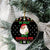 Guinea Pig Christmas Ceramic Ornament Be Jolly With Guinea Pig - Wonder Print Shop