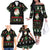 Guinea Pig Christmas Family Matching Off The Shoulder Long Sleeve Dress and Hawaiian Shirt Be Jolly With Guinea Pig - Wonder Print Shop