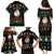 Guinea Pig Christmas Family Matching Puletasi and Hawaiian Shirt Be Jolly With Guinea Pig - Wonder Print Shop