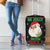 Guinea Pig Christmas Luggage Cover Be Jolly With Guinea Pig - Wonder Print Shop