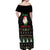 Guinea Pig Christmas Off Shoulder Maxi Dress Be Jolly With Guinea Pig - Wonder Print Shop