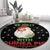 Guinea Pig Christmas Round Carpet Be Jolly With Guinea Pig