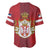 Serbia Baseball Jersey Serbian Cross Eagle Tattoo