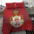 Serbia Bedding Set Serbian Cross Eagle Tattoo