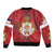 Serbia Bomber Jacket Serbian Cross Eagle Tattoo