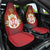 Serbia Car Seat Cover Serbian Cross Eagle Tattoo