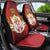 Serbia Car Seat Cover Serbian Cross Eagle Tattoo