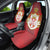 Serbia Car Seat Cover Serbian Cross Eagle Tattoo