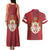 Serbia Couples Matching Tank Maxi Dress and Hawaiian Shirt Serbian Cross Eagle Tattoo