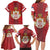 Serbia Family Matching Long Sleeve Bodycon Dress and Hawaiian Shirt Serbian Cross Eagle Tattoo