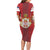 Serbia Family Matching Long Sleeve Bodycon Dress and Hawaiian Shirt Serbian Cross Eagle Tattoo