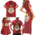 Serbia Family Matching Short Sleeve Bodycon Dress and Hawaiian Shirt Serbian Cross Eagle Tattoo