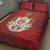 Serbia Quilt Bed Set Serbian Cross Eagle Tattoo