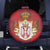 Serbia Spare Tire Cover Serbian Cross Eagle Tattoo