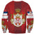 Serbia Sweatshirt Serbian Cross Eagle Tattoo