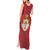 Serbia Tank Maxi Dress Serbian Cross Eagle Tattoo