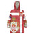 Serbia Wearable Blanket Hoodie Serbian Cross Eagle Tattoo