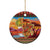 African Heritage and Celebrated Christmas Ceramic Ornament - Wonder Print Shop