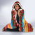 African Heritage and Celebrated Christmas Hooded Blanket