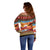 African Heritage and Celebrated Christmas Off Shoulder Sweater - Wonder Print Shop