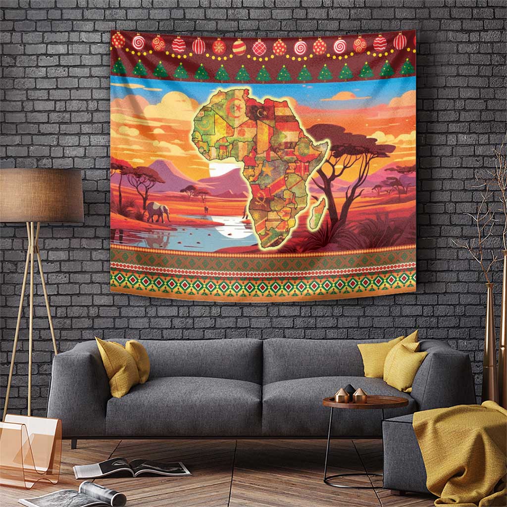 African Heritage and Celebrated Christmas Tapestry