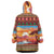 African Heritage and Celebrated Christmas Wearable Blanket Hoodie