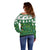 Giraffe Autism Off Shoulder Sweater Seeing The World From Different Angles - Wonder Print Shop